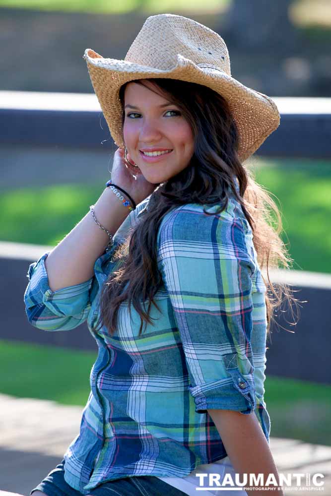 My second session with Katie.  Shot outdoors in a local park.  This session resullted in one of my favorite photos of her, and one I still consider one of my best shots.